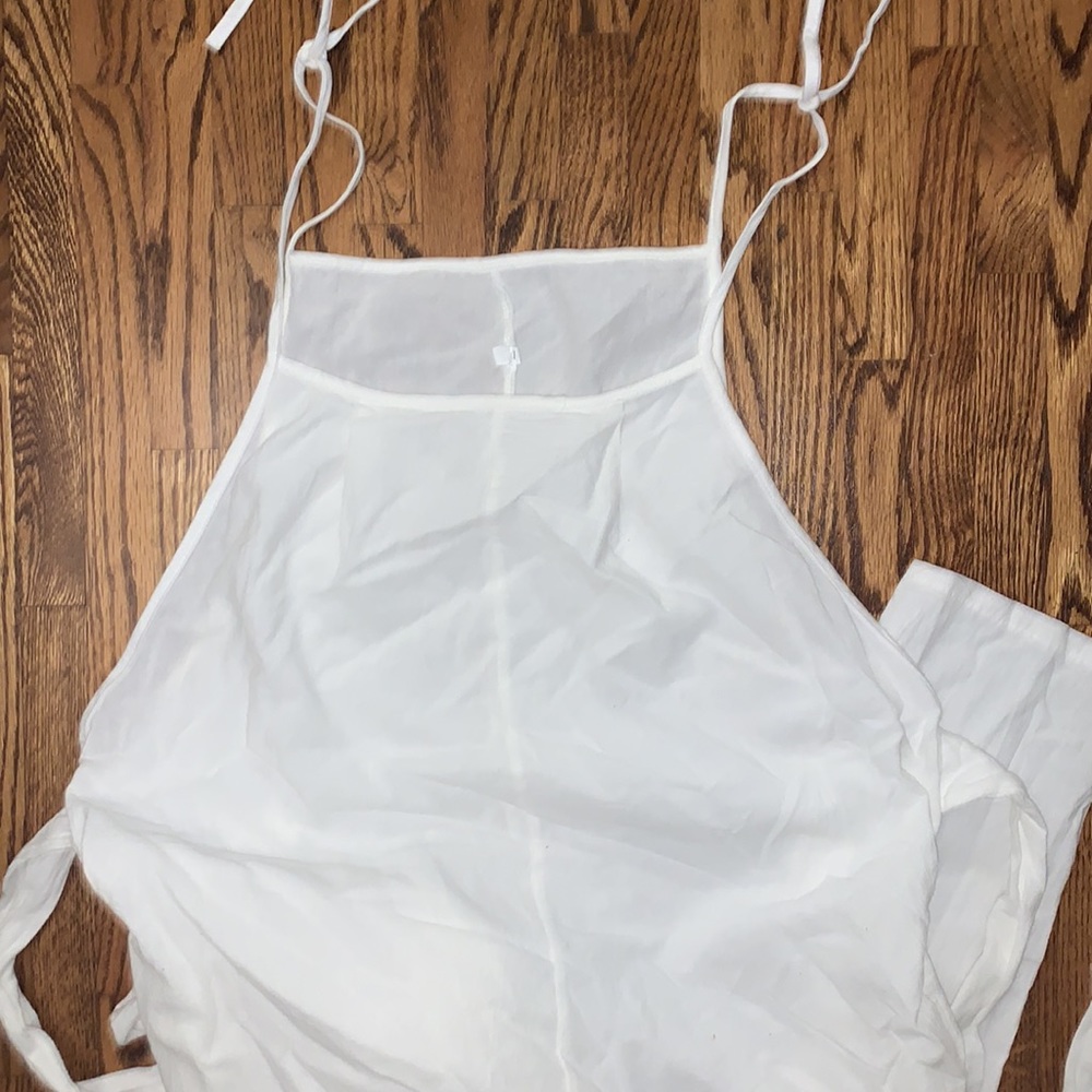 Linen jumpsuit - Picture 2 of 2